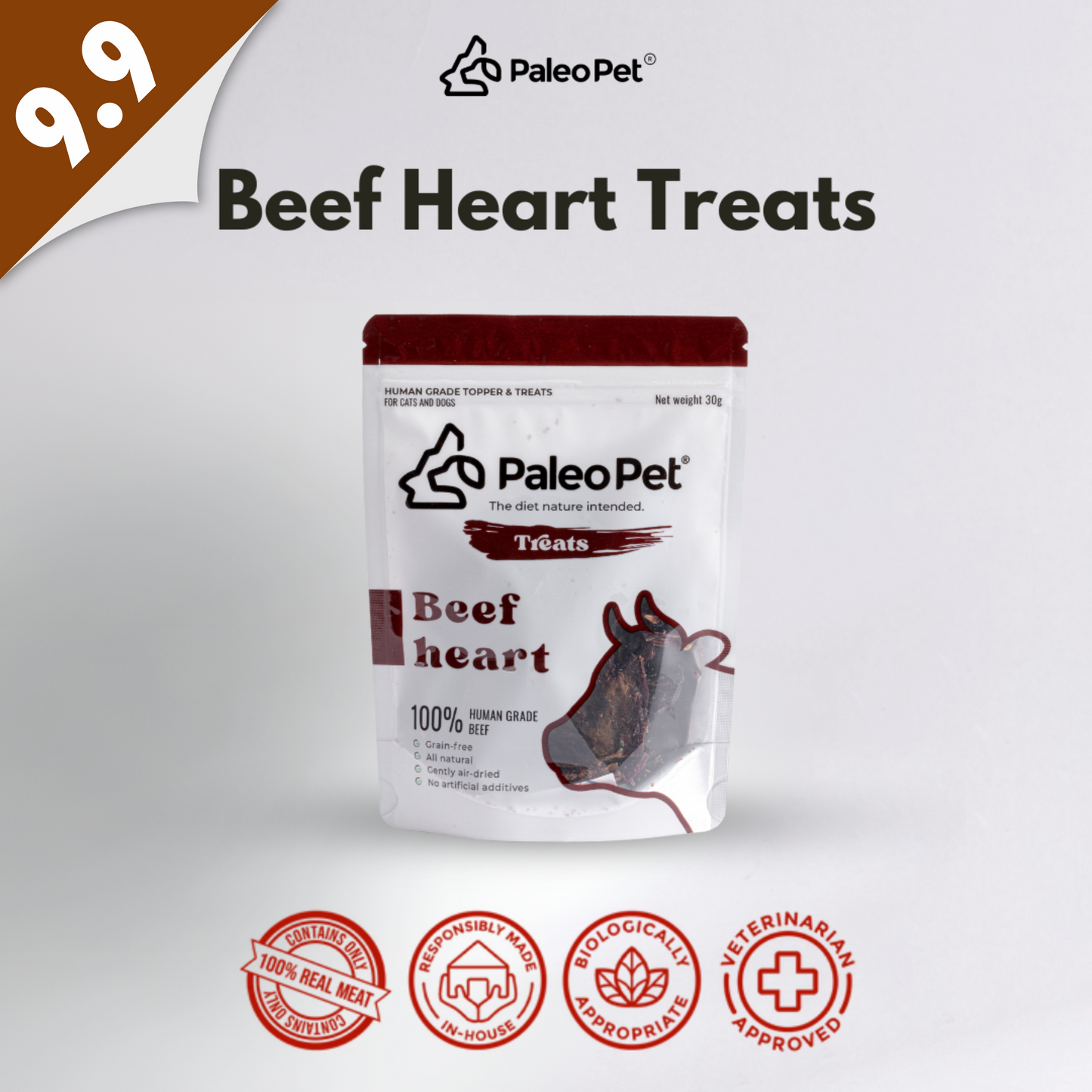 paleo pet 9 9 beef heart treats