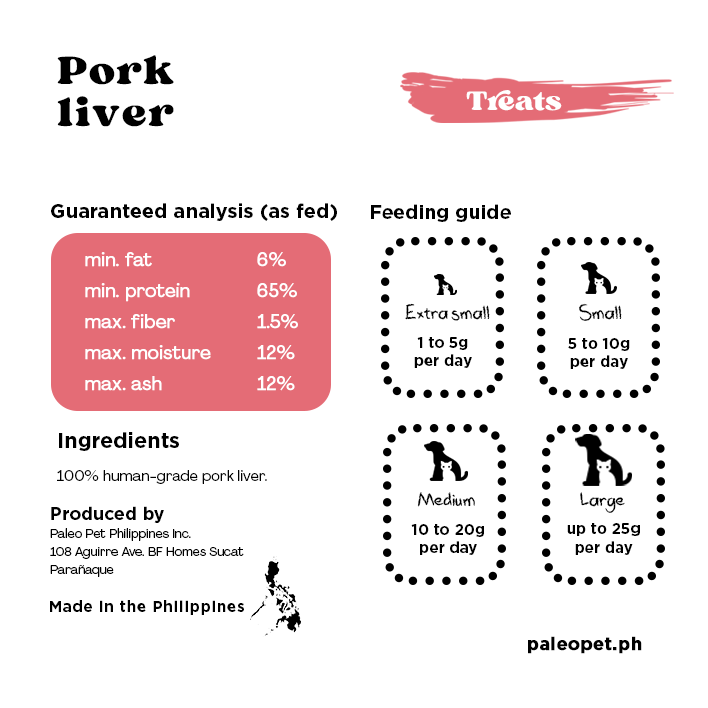 pork liver treats ingredients