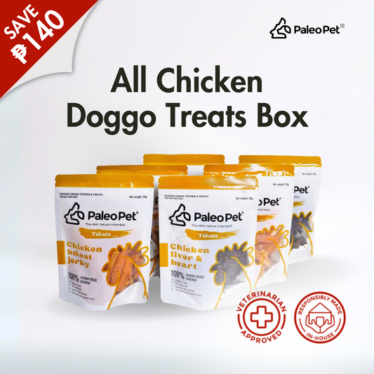 paleo pet All Chicken Doggo Treats Box image