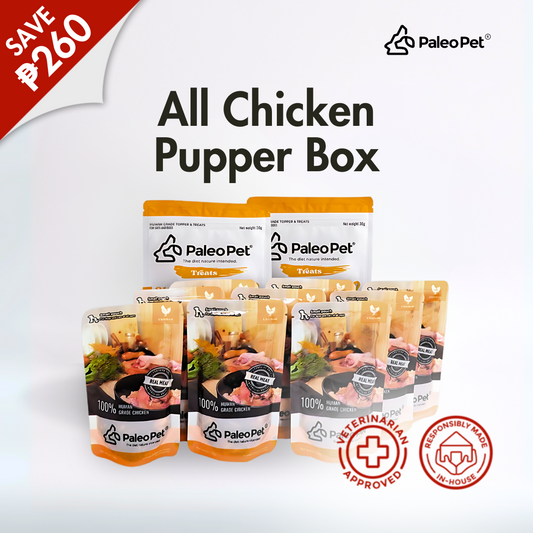 paleo pet All Chicken Pupper Box image