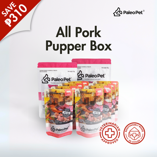 paleo pet All Pork Pupper Box image
