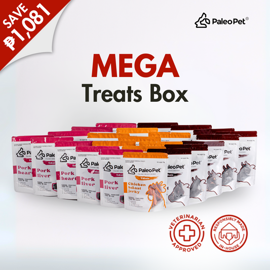 paleo pet Mega Treats Box image