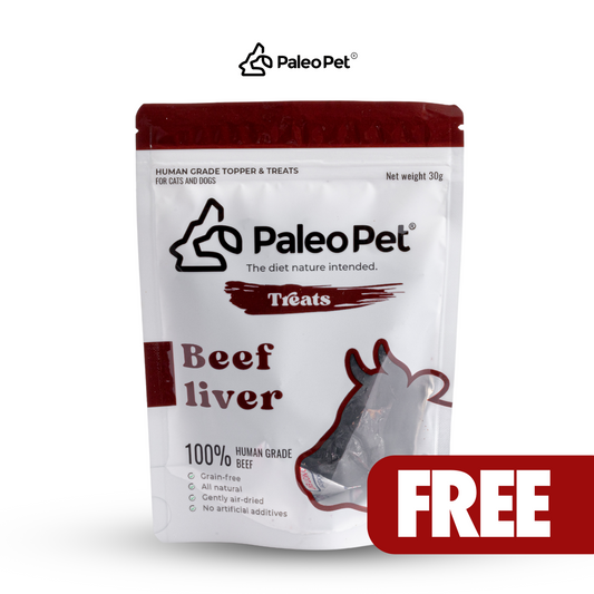 paleo pet beef liver treats