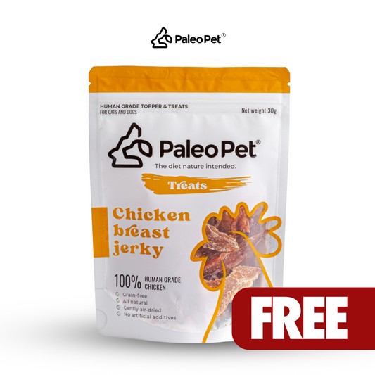 paleo pet chicken breast jerky