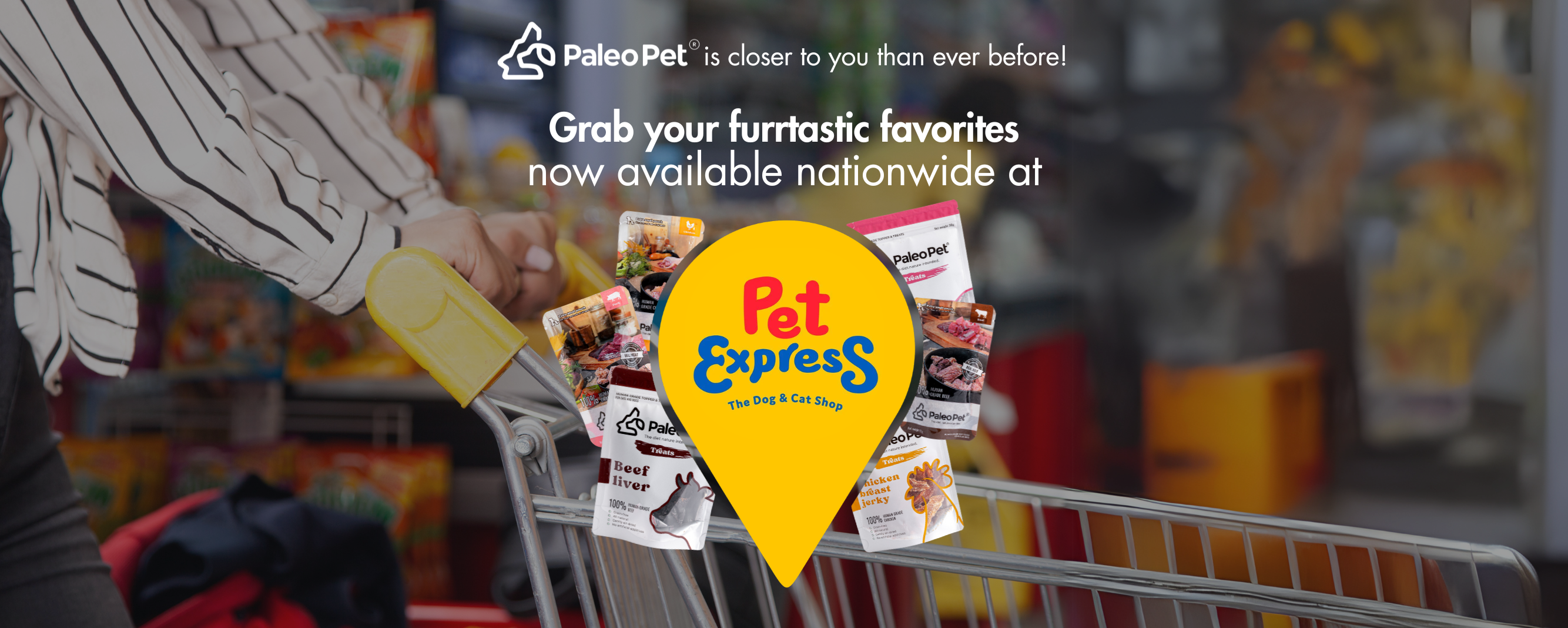 paleo pet pet express banner