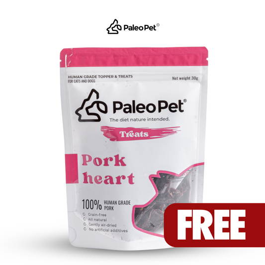 paleo pet pork heart image