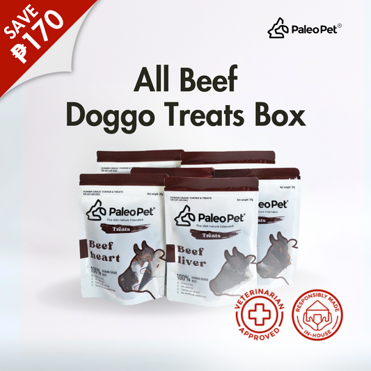 the paleo pet All Beef Doggo Treats Box image