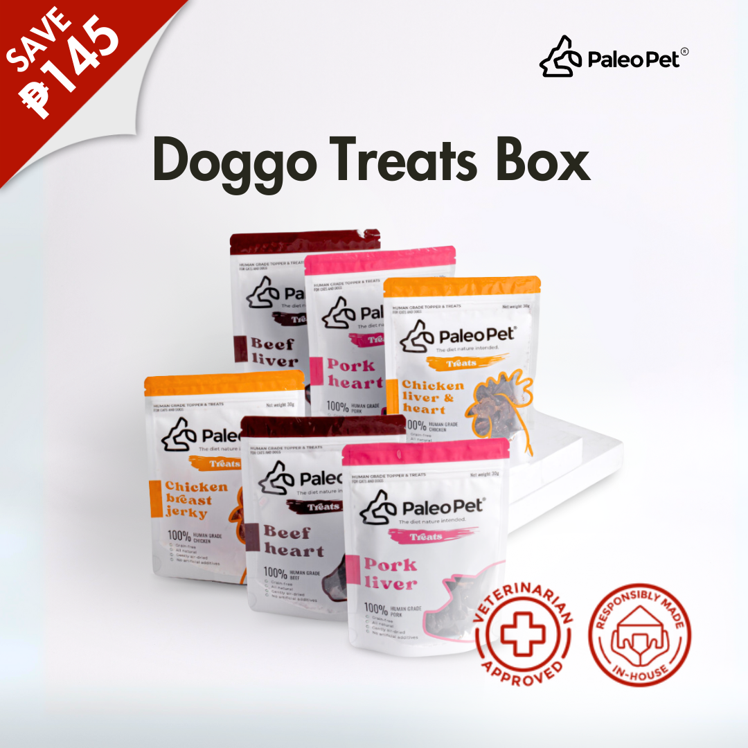 the paleo pet Doggo Treats Box image