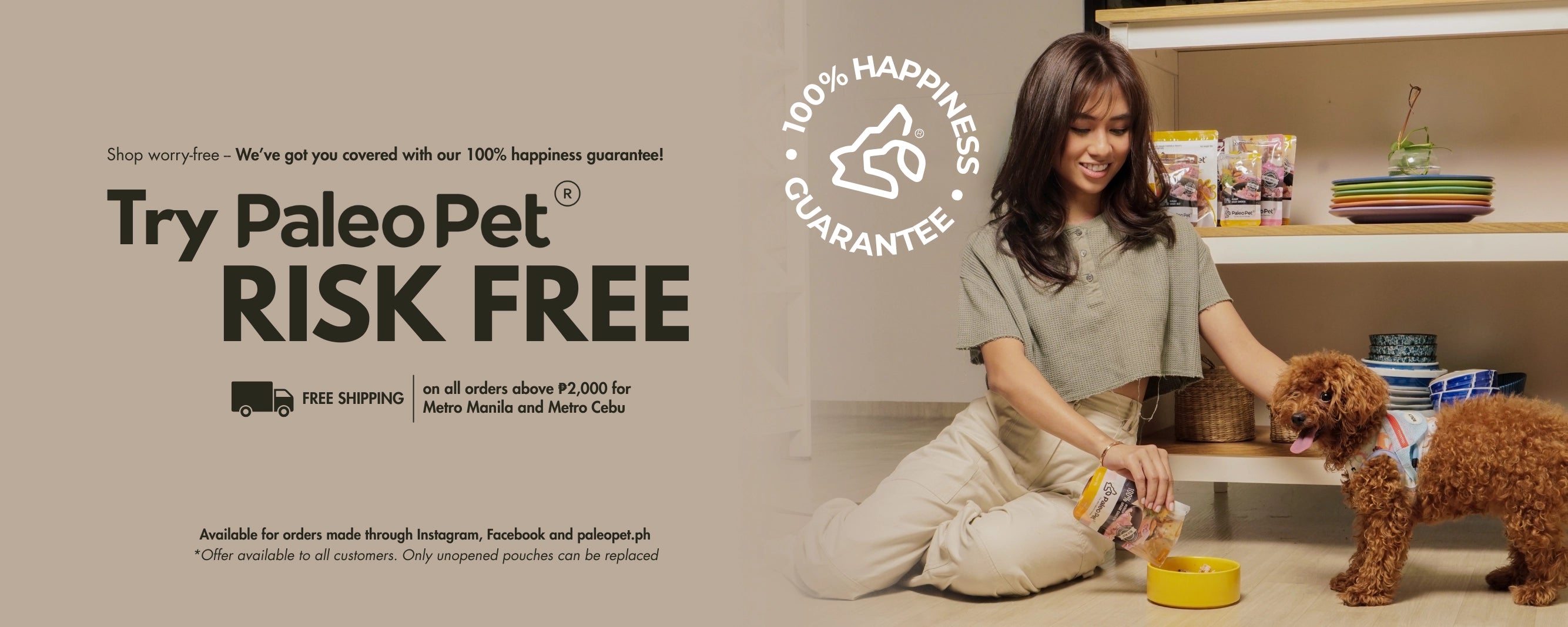 try paleo pet risk free DESKTOP banner