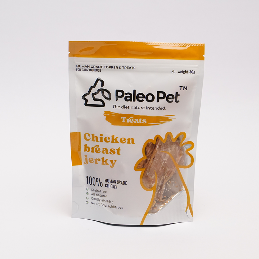 paleo pet chicken breast jerky