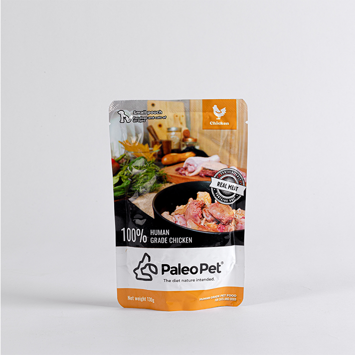 paleo pet small chicken pouch